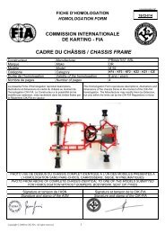 CADRE DU CHÃSSIS / CHASSIS FRAME - CRG JAPAN