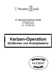 Varizen-Operation