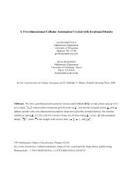 A Two-dimensional Cellular Automaton Crystal with Irrational Density