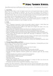 job description & person specification â classroom teacher