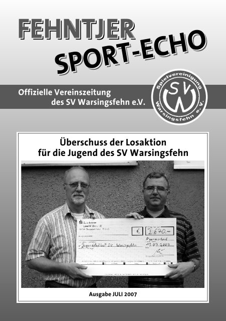 Leichtathletik-Abteilung - SV Warsingsfehn