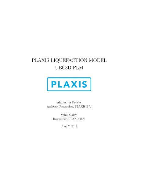 UBC3D-PLM (REPORT).June2013.pdf - Knowledge Base - Plaxis