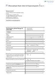 Erfassungsbogen Riester-Rente mit Zulagenantragsdaten Seite 1/4