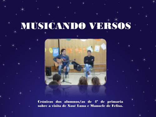 MUSICANDO VERSOS