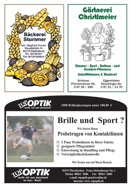 SpVgg Pleinting k - SV Schönau