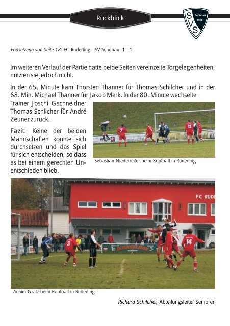 SpVgg Pleinting k - SV Schönau