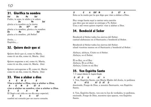 Cancionero 2005 - Schoenstatt EspaÃ±a