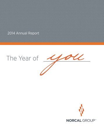NORCAL Group 2014 Annual Report