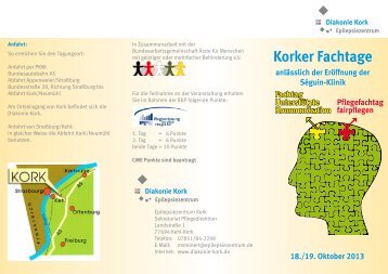 Korker Fachtage - Diakonie Kork