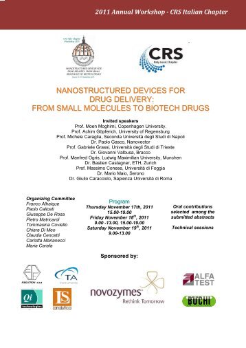 from small molecules to biotech drugs - ITCRS