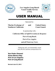 USER MANUAL - Marine Exchange of Southern California