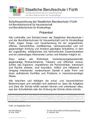 Schulhausordung allg Aushang-neu - Staatliche Berufsschule I Fürth