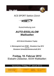 AUTO-EISSLALOM Wallisellen