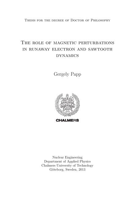 chalmers phd thesis