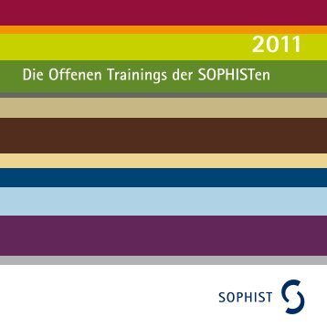 Die Offenen Trainings der SOPHISTen