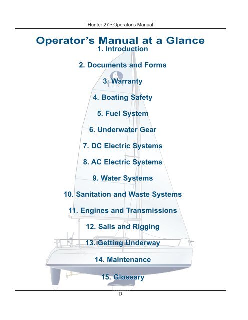 27 Operator's Manual.. - Marlow-Hunter, LLC