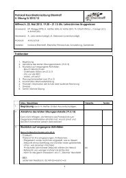 Protokoll der Sitzung vom 22.5.2013