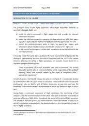 The principal duties of the flight operations officer/flight ... - Keilir