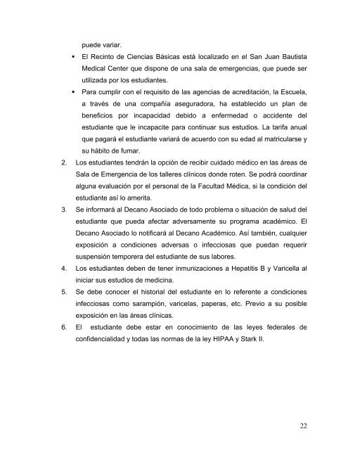 manual para estudiantes en el decanato de ciencias clinicas