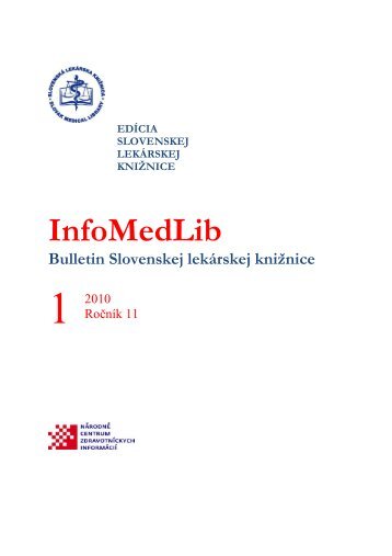 číslo 1/2010 - Slovenská Lekárska Knižnica