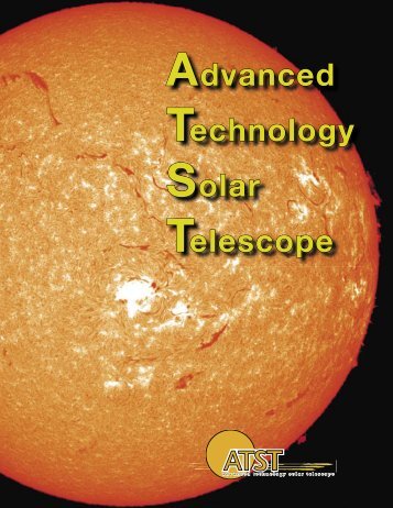 The Science of ATST - National Solar Observatory