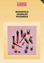 MANOPOLE HANDLES POIGNEES