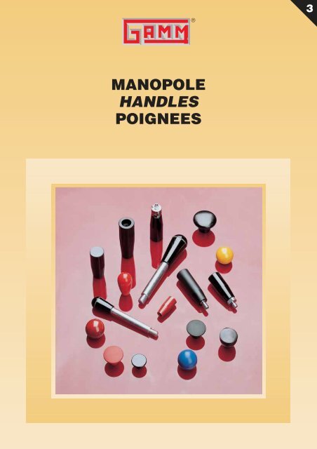 MANOPOLE HANDLES POIGNEES