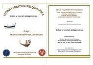 SzczegÃ³Åowy program PDF - Warszawski Uniwersytet Medyczny