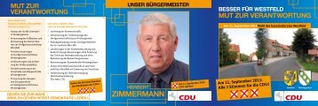 ZiMMerMann - CDU Samtgemeindeverband Sibbesse