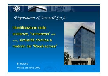 Eigenmann & Veronelli S.p.A. - AssICC