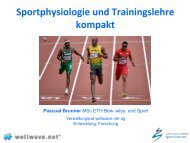 Sportphysiologie und Trainingslehre kompakt - Wellwave.net AG