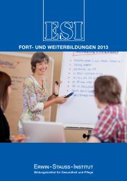 Programm 2013 - Erwin-Stauss-Institut