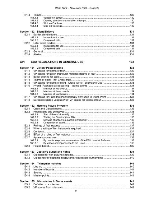 WHITE BOOK 2004 EBU Tournament Directors' Guide Edited by ...