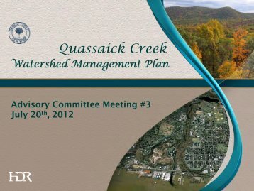 Quassaick Creek - Orange County Water Authority