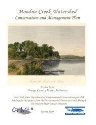 Moodna Creek Watershed Management Plan - Orange County ...