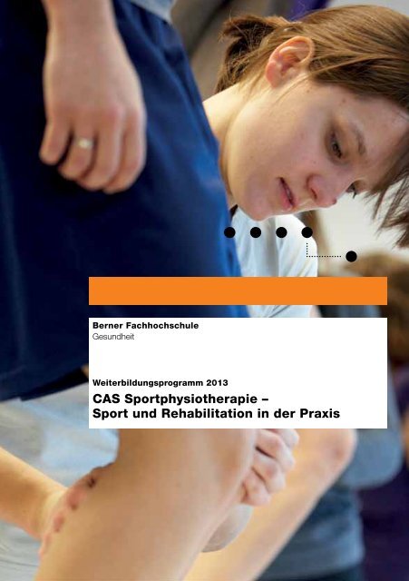 CAS Sportphysiotherapie – Sport und Rehabilitation in der ... - SART