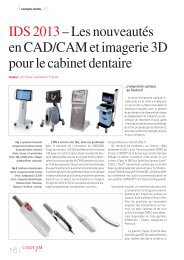 IDS 2013 â Les nouveautÃ©s en CAD/CAM et imagerie 3D pour le ...