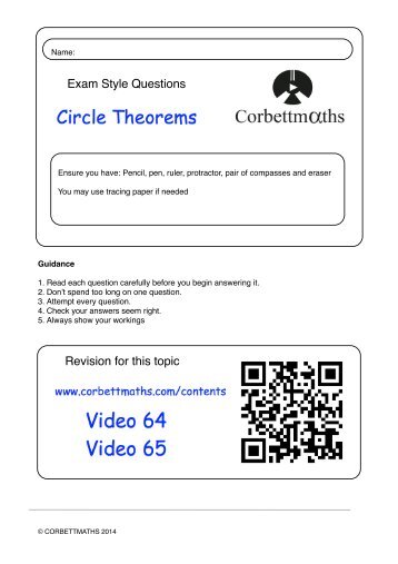 circle-theorems