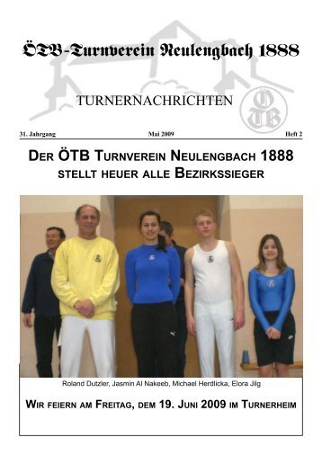 Turnernachrichten 2009.2 - ÖTB TV Neulengbach 1888