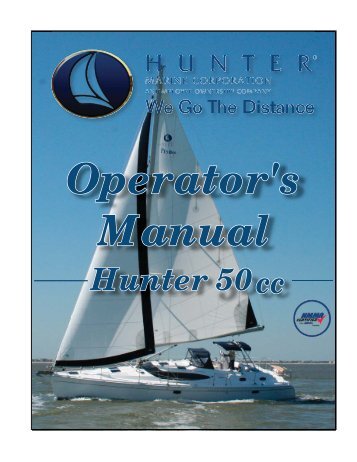 50cc Operator's Manu.. - Marlow-Hunter, LLC