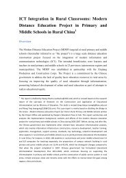 ICT Integration in Rural Classrooms: Modern Distance ... - inruled