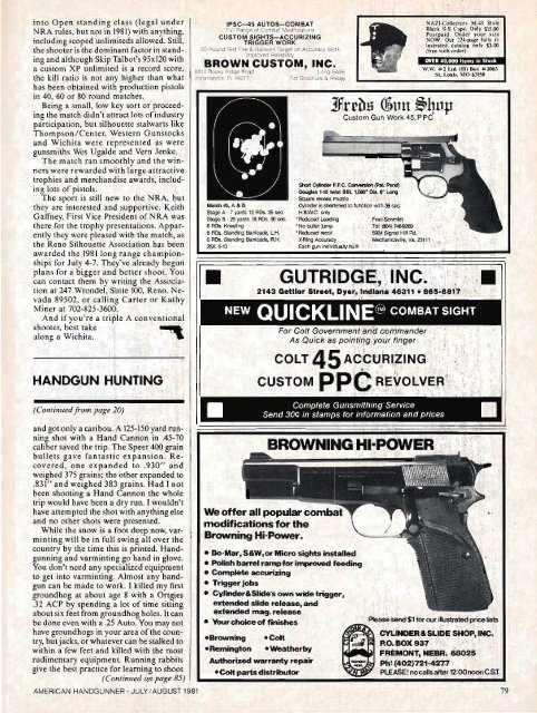 American Handgunner Jul/Aug 1981 - Jeffersonian