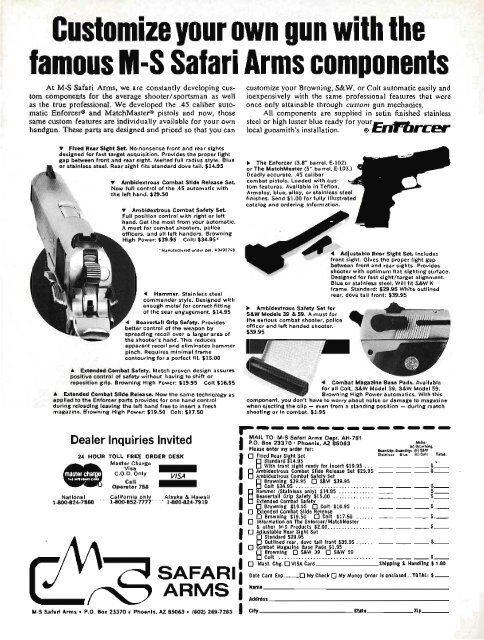 American Handgunner Jul/Aug 1981 - Jeffersonian