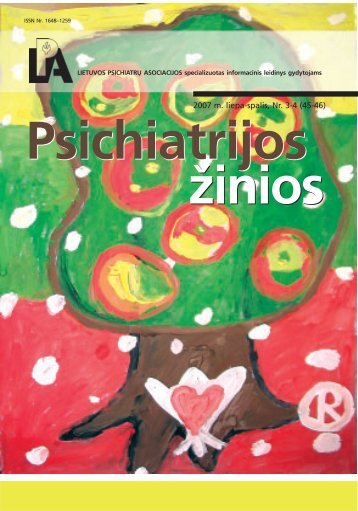 psichiatrijos zinios 2007_3c.pmd - Lietuvos psichiatrÅ³ asociacija