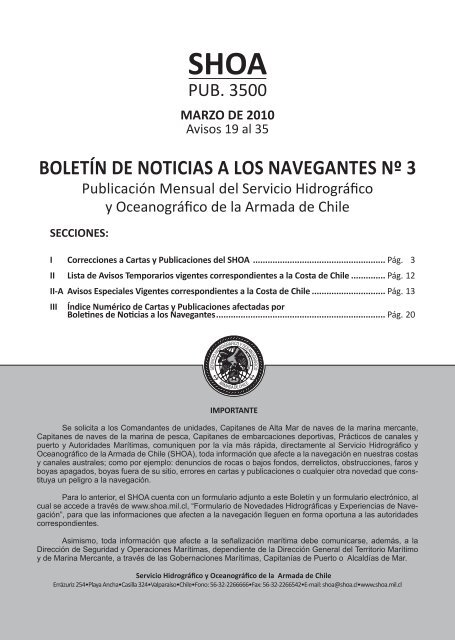 BOLETÃN 3 - MAR 2010.indd - Shoa