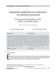 Educación ambiental en el desierto - TECNOCIENCIA Chihuahua