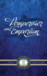 Emporium Catalog - Honorable Order of Kentucky Colonels