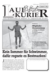 Ausgabe 3 - Laufgemeinschaft Kirchdorf