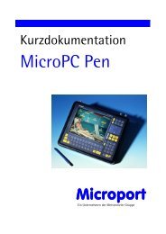 Online-Dokumentation zum Feldrechner colibri