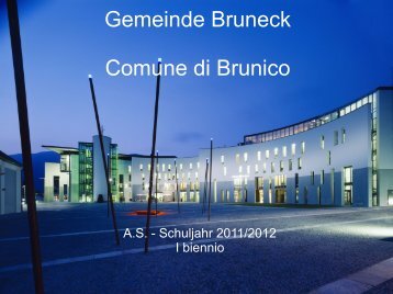 Gemeinde Bruneck Comune di Brunico - Ipcbrunico.it